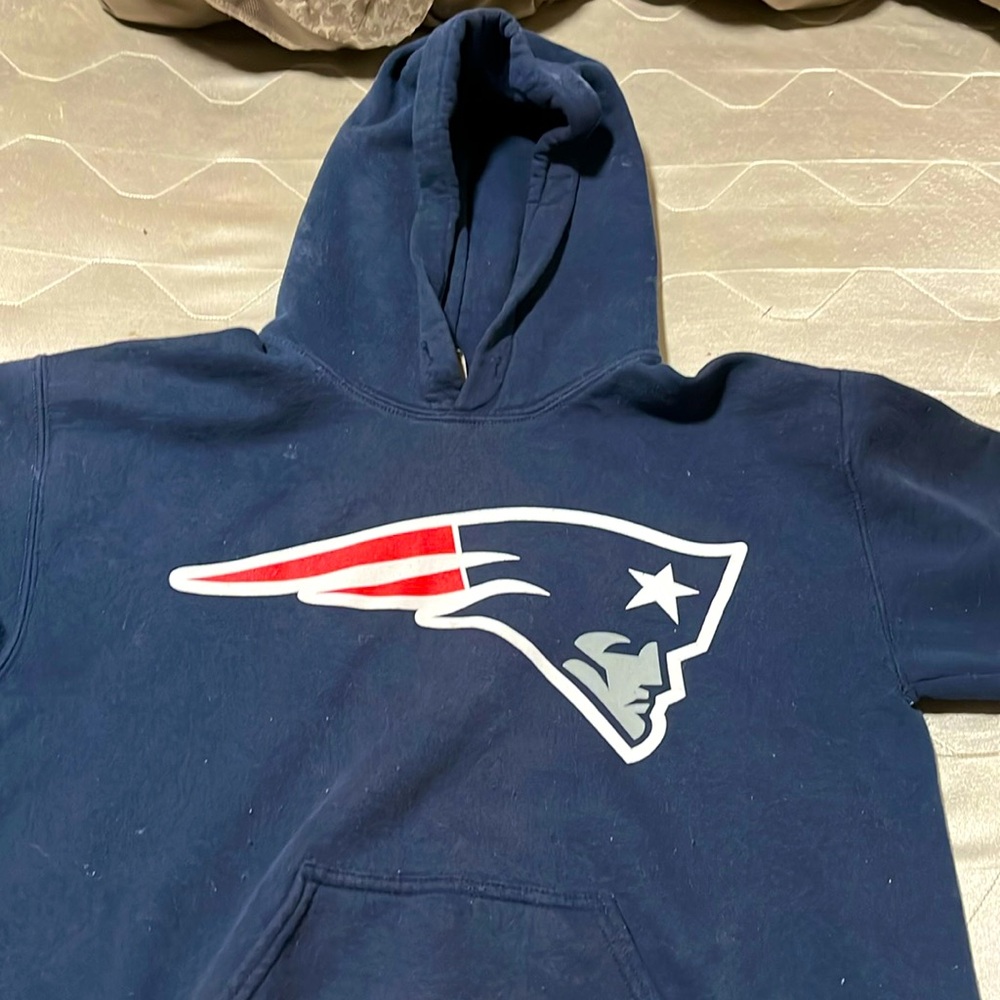 Navy blue patriot sweater